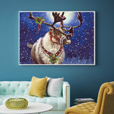 Full Diamond Painting kit - Christmas deer