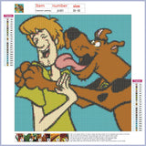 Full Diamond Painting kit - Scooby Doo
