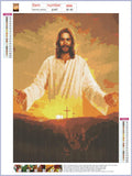 Full Diamond Painting kit - Jesus god