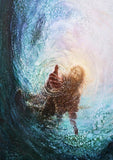 Full Diamond Painting kit - Yongsung kim hand of god