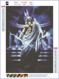 Full Diamond Painting kit - Zeus god of lightning