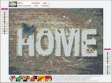 Full Diamond Painting kit - HOME