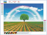 Full Diamond Painting kit - Beautiful Rainbow