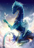 Full Diamond Painting kit - Violent dragon